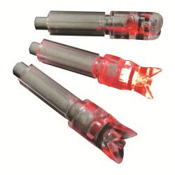GWS Lighted Crossbow Nocks Red 3 pk.