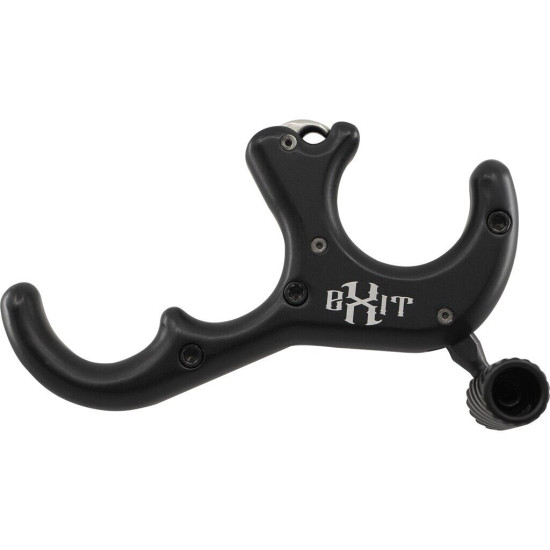 B3 Archery Exit Release - 3-Finger Handheld Thumb Trigger (Black)