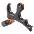 Hot Shot Vapor 3-Finger Thumb Archery Release - Black - Bowhunting & 3-D Target - MPN 5400