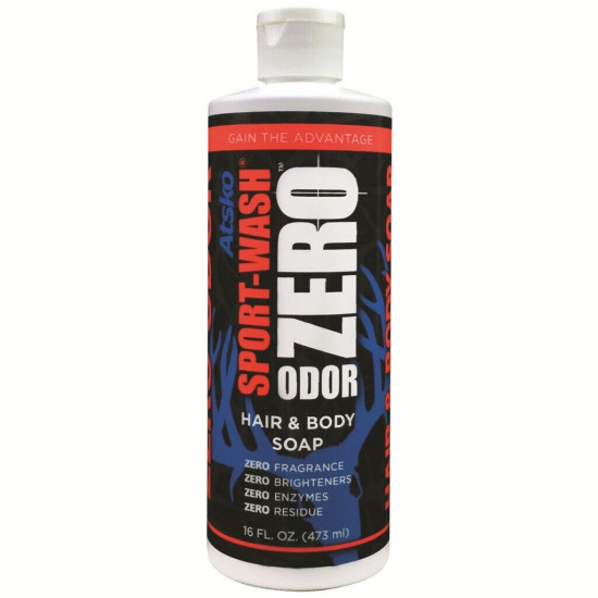 Atsko Zero Sport Wash Hair and Body Soap 16 oz.