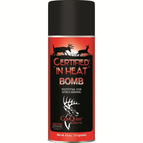 Conquest Scent Bomb Certified in Heat 4 oz.