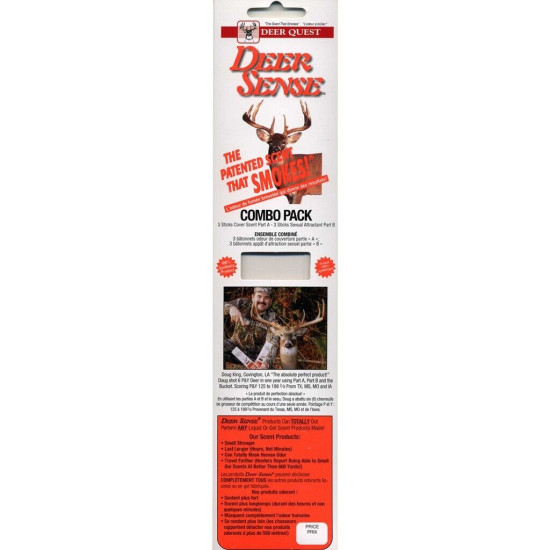 Deer Quest Deer Sense Combo Combo Cover Scent/Sexual 6 pk.