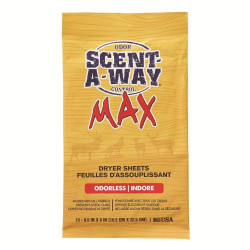 Scent-A-Way Max Dryer Sheets 15 pk.