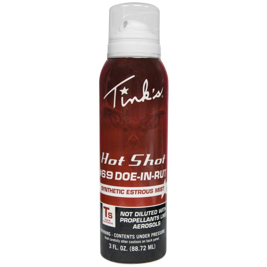 Tinks Hot Shot #69 Doe-In-Rut Estrous Synthetic 3 oz.