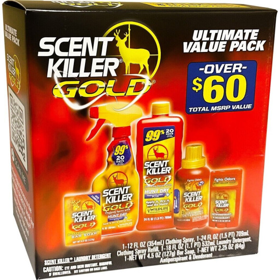 Wildlife Research Scent Killer Gold Ultimate Pack