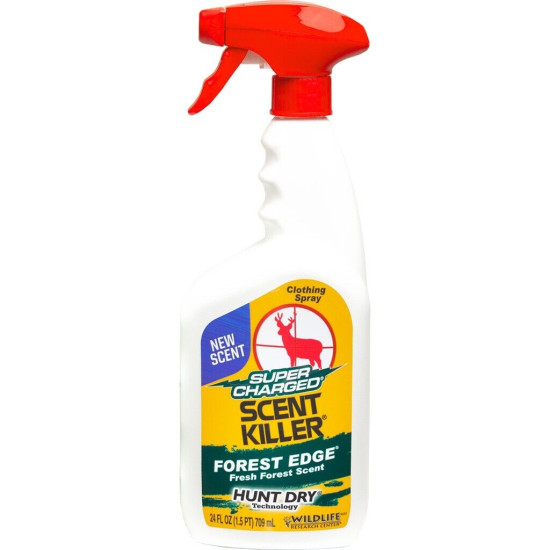 Wildlife Research Super Charged Scent Killer Spray Forest Edge 24 oz.