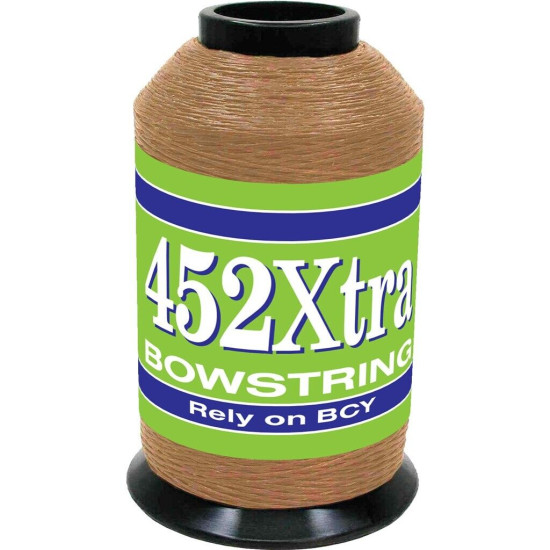 BCY 452Xtra Bowstring Material Tan 1/4 lb.