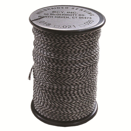 BCY Polygrip Center Serving Grey .020 75 yds.