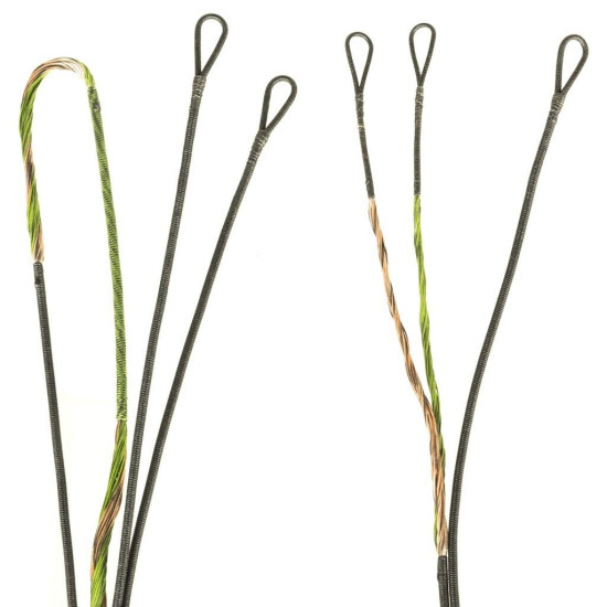 FirstString Premium String Kit Green/Brown Bowtech Tomcat