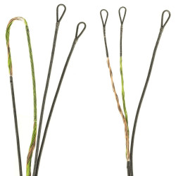 FirstString Premium String Kit Green/Brown Diamond Black Ice