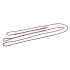 October Mountain Flemish String Red/Black D97 58 in. AMO