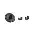 October Mountain Pin Point Kisser Button Black 9/16 in. 1 pk.