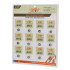 October Mountain Retna Peep Sight Tan 3/16 in. 12 pk.