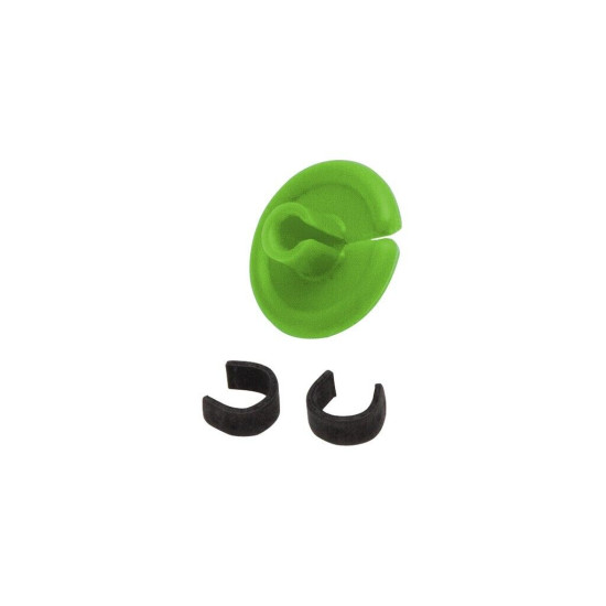 October Mountain String Love 2.0 Kisser Button Green 1 pk.