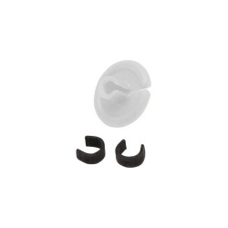 October Mountain String Love 2.0 Kisser Button White 1 pk.