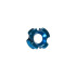 October Mountain TriView Peep Blue 1/8 in.
