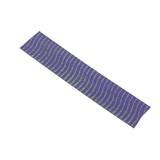 October Mountain VIBE String Silencers Purple/Green 2 pk.
