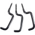 30-06 Outdoors Black Rubber-Coated Bow Hook 3-Pack ? Easy Screw-In Treestand Hanger