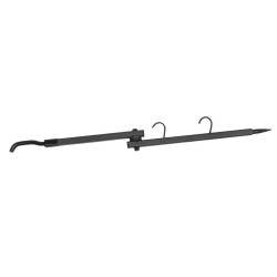 30-06 Outdoors Huntin' Hanger 2-Hook Treestand Gear Hanger - Black - Large - 3 Pk.