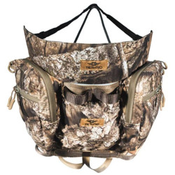 Grit Workhorse Tree Hunting Saddle Kit - Realtree APX, Regular Size (Includes Tether, Lineman Rope & Backband)