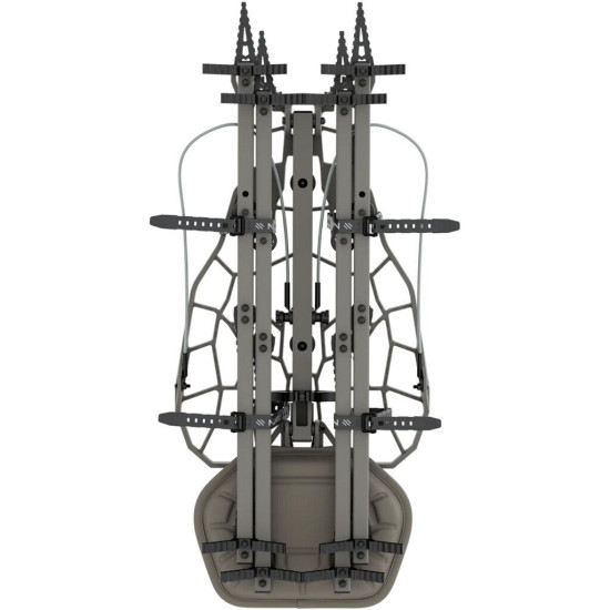 Novix Helo Hunt Ready Hang On Combo Classic Gray