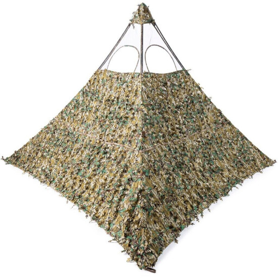 Nukem Grab & Go Blind Mossy Oak Green Leaf 3D Leafy Regular Size