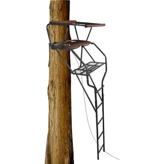 Trophy Treestands Maxgrip Double Ladderstand Two Person 18 ft.
