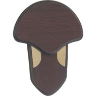 Allen Company Turkey Tail & Beard Mounting Kit, Wood Grain Finish with Brass Cover – Model 566