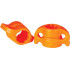 AMS Bowfishing Everglide 5/16" Safety Slide Kit 2Pk Orange