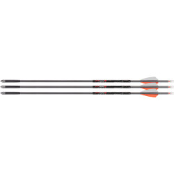 Axe Crossbow Micro Bolt .166" Red Lighted Nock 19" 3Pk