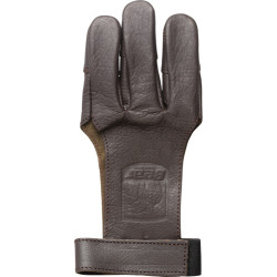 Bear Archery Leather Shooting Glove 3-Finger Ambidextrous Lg