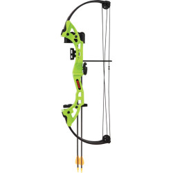 Bear Archery Youth Compound Bow Brave Rh Green Age 8+