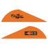 Bohning Blazer Vanes 2" Solid Neon Orange 36Pk