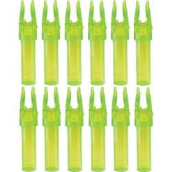 Carbon Express Nock Launchpad Precision Green .244 Id 12Pk