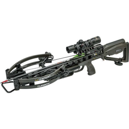 Tenpoint Xbow Turbo S1 Acuslide 390Fps Moss Green, CB22020-1519, 788244015386