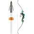 AMS Bowfishing Complete Bow Kit Water Moc Recurve Grn Rh