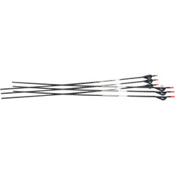 Easton Arrow Fmj 5Mm 340 W/ 2" Blazer Vanes 6-Pack