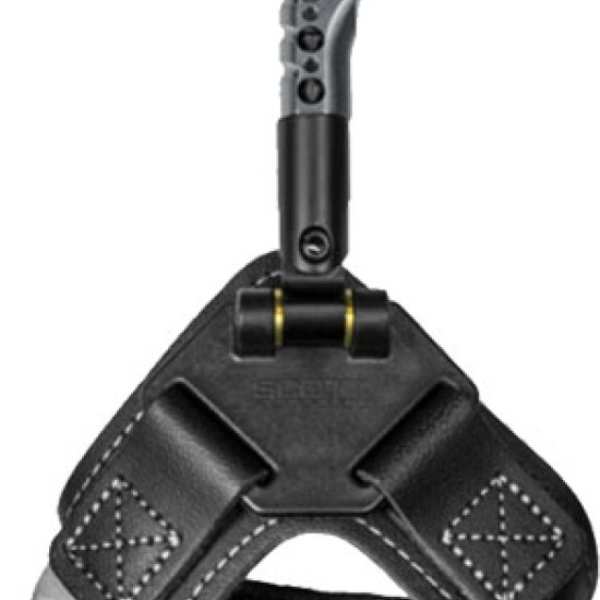 Scott Release Ghost Hook Style Swivel Stem Black Leather, 4006BSBK, 745167070496