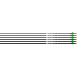 Easton Axis 5Mm 340 W/ Halfout 6-Pack W/ 2" Blazer Vanes