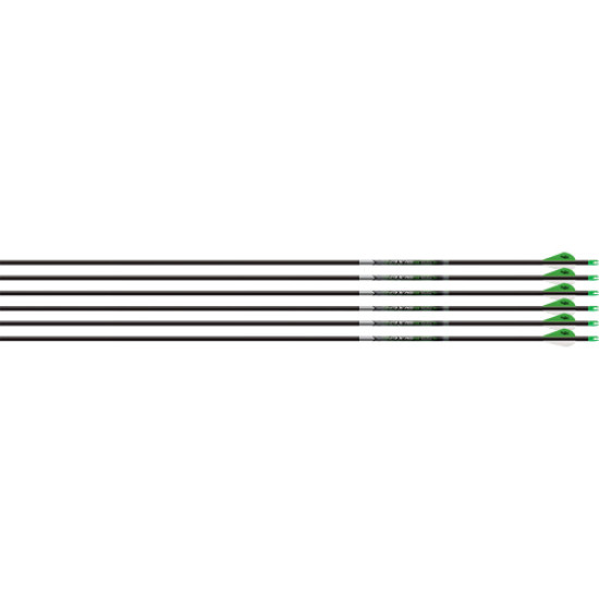 Easton Axis 5Mm 340 W/ Halfout 6-Pack W/ 2" Blazer Vanes, 301277, 723560012770