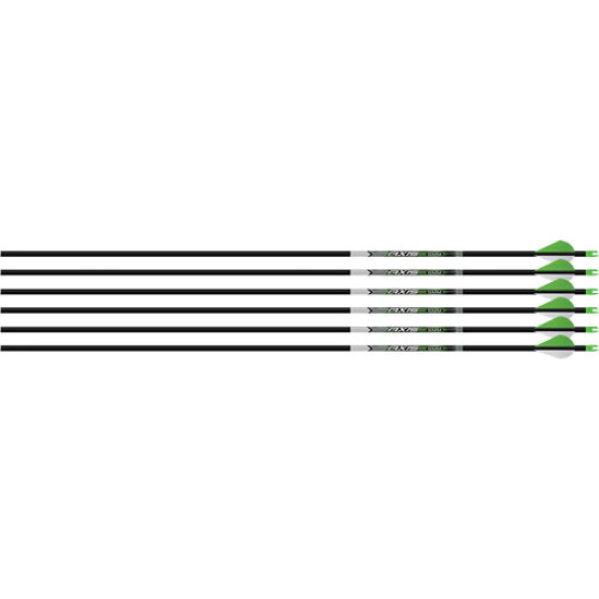 Easton Arrow Axis 5Mm 340 6-Pack W/ 2" Blazer Vanes, 819388, 723560193882