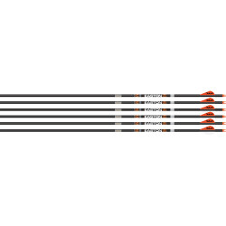 Easton Arrow 6.5Mm Match Grade 500 W/3" Aae Hybrid Vanes 6Pk