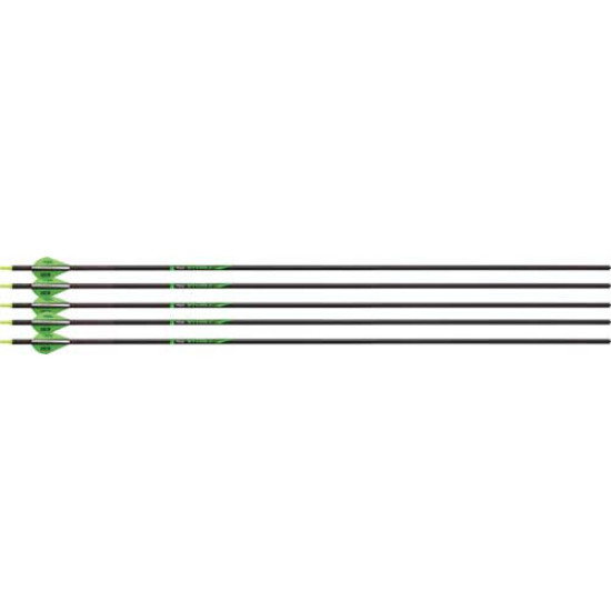 Victory Archery Vforce Gamer 400 Arrow Fletched 6Pk, VFG-400FB-6, 811870026614