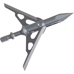 G5 Broadhead T2 2-Blade Expandable 125Gr 2" Cut 3Pk