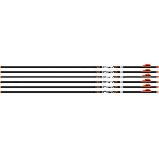 Easton Arrow 6.5Mm Hunter Clsc 500 W/2" Bully Vanes 6-Pack, 228994, 723560289943