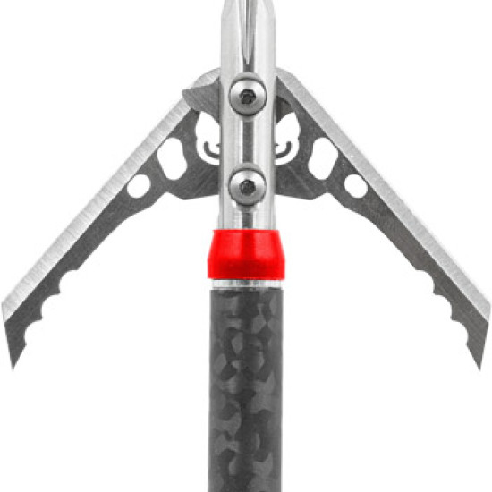 Rage Broadhead Hypodermic Xbow Trypan No-Collar 100Gr 2" 3Pk, r35800, 818322014458