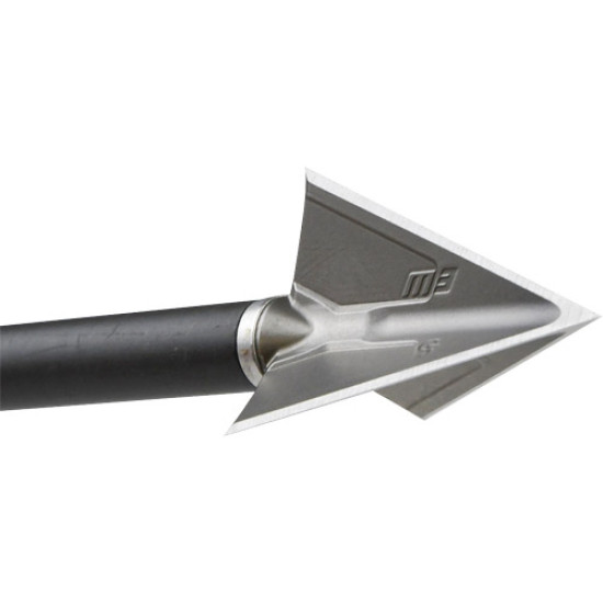 G5 Broadhead Montec M3 Fixed 3-Blade 100Gr 1.125" Cut 3Pk, M112, 817990008950