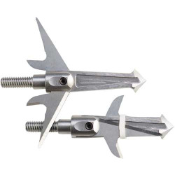 Swhacker Broadhead Levi Morgan 2-Bld 125Gr 1.75" Cut 3Pk