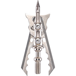 Rage Broadhead Hypodermic Nc 2-Blade 100Gr 2" Cut 3Pk