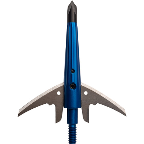 Swhacker Broadhead Levi Morgan 2-Bld Curved 100Gr 2" Cut 3Pk, 8.95E+11, 895090002610